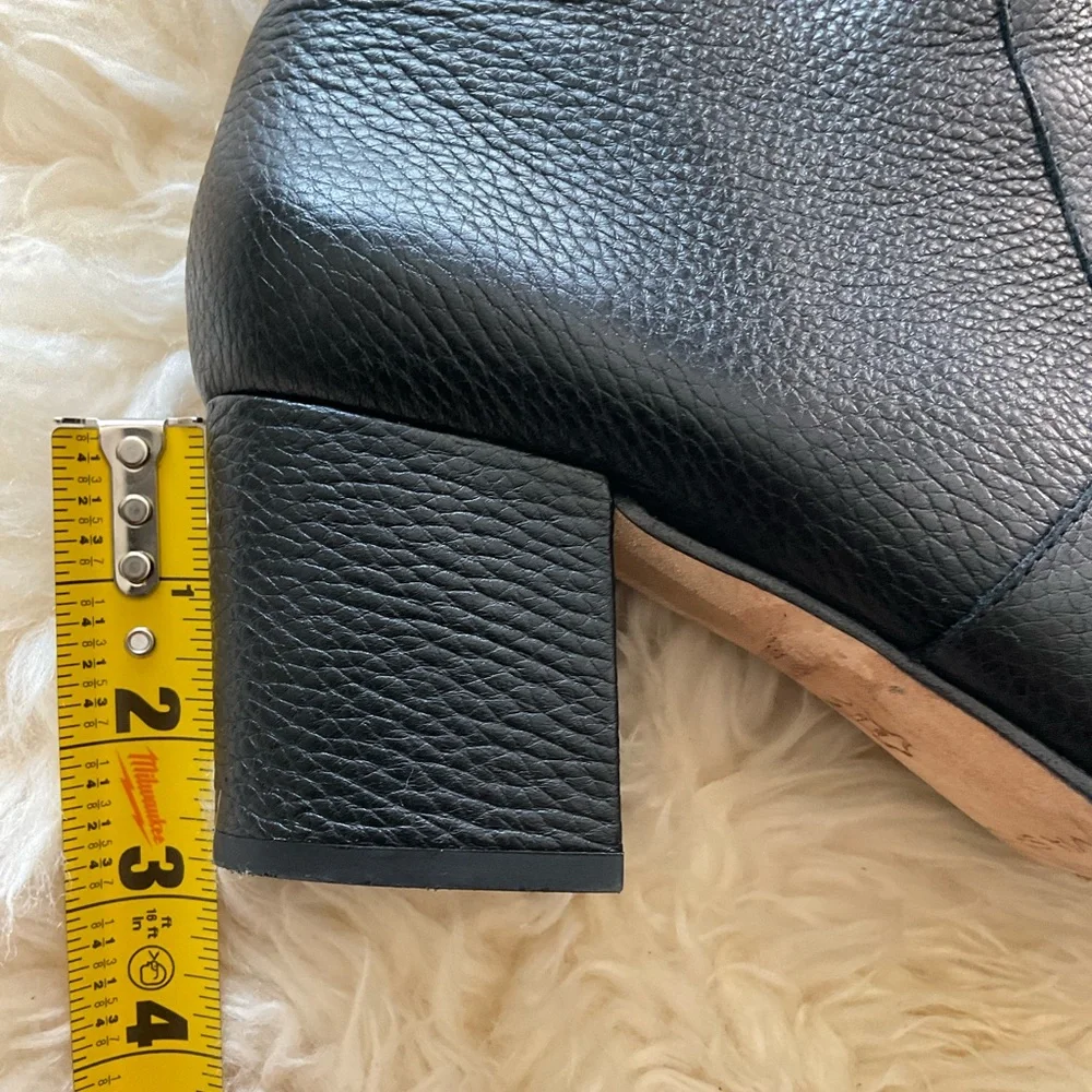 Via Spiga over the knee boots leather black boot - Picture 8 of 13